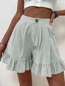 Chic Ruffled Women's Shorts for All Occasions