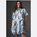 Chic Women's A-Line Blouse Dress