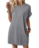 Chic Women's Dress with Convenient Pockets