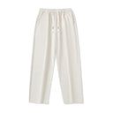 Elastic Waist Women's Pants with Side Pockets