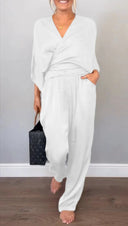Chic Women's Jumpsuit Set – Effortless Style