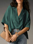 Chic Kimono-Style Blouse for Women