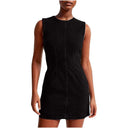 Chic Women's Denim Dress with Modern Silhouette