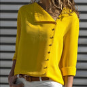 Chic Women's Button-Up Blouse for Effortless Style