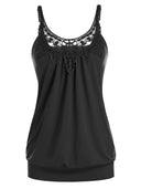 Ladies Lace Top with Chic Straps