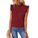 Stylish Women's Blouse with Ruffles