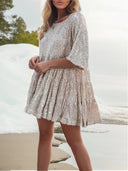 Sequined Mini Dress for Women's Night Out