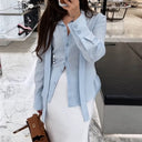 Chic Women's Shirt Dress with Stylish Ties