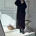 Chic Hooded Dress with Zipper Detail