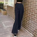 Chic High-Waisted Wide Leg Trousers for Women