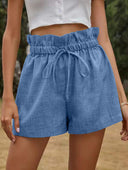 Stylish Women's Elastic Waistband Shorts
