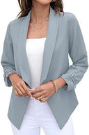 Chic Asymmetric Blazer for Women