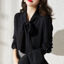 Chic Bow Blouse for Women