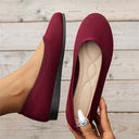Women's Orthopedic Ballet Flats for Enhanced Foot Health