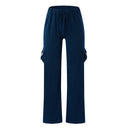 Women's Stylish Cargo Pants with Elastic Waistband