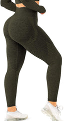 High-Quality Women's Fitness Leggings with Textured Design