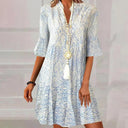 Chic Women's Printed Dress in Vibrant Patterns