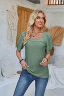 Chic Puff Sleeve Blouse for Women