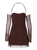 Chic Women's Dress with Unique Sleeve Design