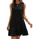 Women's Ruffle Design Casual Dress