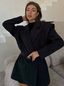 Chic Oversized Blazer Jacket for Women