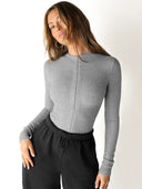 Chic Women's Long Sleeve Zipper Bodysuit