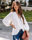 Chic V-Neck Blouse for Women
