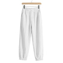 Women's Relaxed Fit Leisure Pants with Adjustable Waist