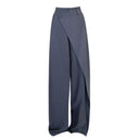 Chic Wide-Leg Palazzo Pants with Asymmetrical Design