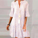 Chic Women's Printed Dress in Vibrant Patterns
