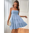 Women's Summer Dress with Spaghetti Straps and Breezy Design