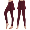 Stylish Women's Leggings with Skirt Design