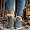 Stylish Women's Lined Sneakers with Velcro Closure and Grippy Sole