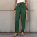 Stylish Harem Pants with Drawstring and Pockets for Women