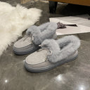 Chic Women's Slippers with Plush Lining