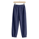 Women's Relaxed Fit Elastic Waist Leisure Pants