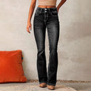 High-Waisted Flared Jeans for Women