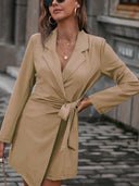 Chic Women's Wrap Dress in Stylish Design