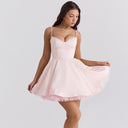 Strapless Voluminous Skirt Dress for Women
