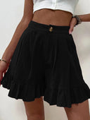 Chic Ruffled Women's Shorts for All Occasions