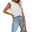 Chic Ruffle Detail Blouse for Women