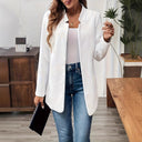 Minimalist Women's Structured Blazer Jacket