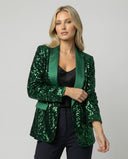 Sparkly Women's Blazer for Chic Occasions