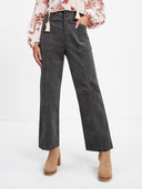 Chic High-Waisted Pleated Trousers for Women