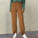 Chic Women's Sporty Cut Leisure Trousers