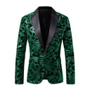 Floral Sequin Blazer for Women - Chic Style