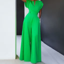Chic Wide-Leg Jumpsuit with Convenient Pockets for Women