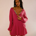 Chic Women's Sleeveless V-Neck Wrap Dress