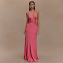 Glamorous Evening Dress with Corset Top for Women