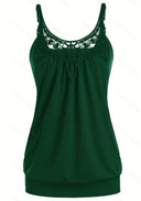 Ladies Lace Top with Chic Straps